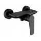 Matte Black External  Shower/Bath Wall Mixers Tapware